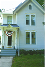 149 W LAFLIN AVE, a Queen Anne house, built in Waukesha, Wisconsin in 1886.