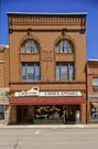 133 W MAPLE ST, a Romanesque Revival social recreational/fraternal hall, built in Lancaster, Wisconsin in 1901.