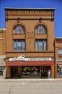 133 W MAPLE ST, a Romanesque Revival meeting hall, built in Lancaster, Wisconsin in 1901.