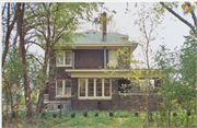 416 N SIDNEY ST, a American Foursquare house, built in Kimberly, Wisconsin in 1921.