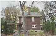 416 N SIDNEY ST, a American Foursquare house, built in Kimberly, Wisconsin in 1921.