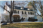 734 HURON HILL, a Colonial Revival/Georgian Revival house, built in Madison, Wisconsin in 1921.