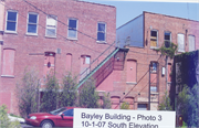 73-85 E MAIN ST, a Italianate retail building, built in Platteville, Wisconsin in 1898.