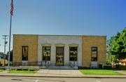 236 W MAPLE ST, a Art/Streamline Moderne post office, built in Lancaster, Wisconsin in 1938.