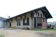 Belleville Illinois Central Railroad Depot, a Building.