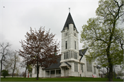 5000 W NATIONAL AVE, a Shingle Style house of worship, built in Milwaukee, Wisconsin in 1889.