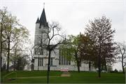 5000 W NATIONAL AVE, a Shingle Style house of worship, built in Milwaukee, Wisconsin in 1889.