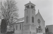 13100 WATERTOWN PLANK RD, a Romanesque Revival house of worship, built in Elm Grove, Wisconsin in 1921.