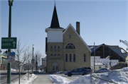 927 STATE ST, a Early Gothic Revival house of worship, built in Racine, Wisconsin in 1898.