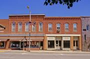 125 W MAPLE ST, a Italianate large retail building, built in Lancaster, Wisconsin in 1888.