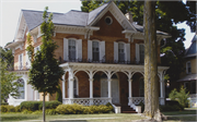 12 N CHURCH ST, a Italianate house, built in Elkhorn, Wisconsin in 1850.