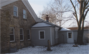 4006 OLD STAGE RD, a Greek Revival house, built in Rutland, Wisconsin in 1845.