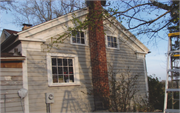 4006 OLD STAGE RD, a Greek Revival house, built in Rutland, Wisconsin in 1845.