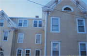 6107 7TH AVE, a Italianate house, built in Kenosha, Wisconsin in 1860.