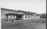 532 E MAIN ST, a Craftsman depot, built in Stoughton, Wisconsin in 1913.