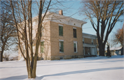 W404 W HILLSIDE RD, a Italianate house, built in Berlin, Wisconsin in 1869.