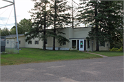 10424 STH 27, ON BANK OF NAMEKAGON RIVER, a Commercial Vernacular public utility/power plant/sewage/water, built in Hayward, Wisconsin in 1900.