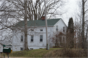 7621 MARSH VIEW RD, a Greek Revival house, built in Verona, Wisconsin in 1848.