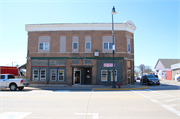 201-203 S MAIN ST, a Italianate bank/financial institution, built in Cuba City, Wisconsin in 1907.