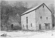 9646 Dunlap Hollow Road, a barn, built in Mazomanie, Wisconsin in 1849.