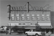 1038 WISCONSIN AVE, a Romanesque Revival large retail building, built in Boscobel, Wisconsin in 1904.