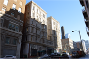 320 E MASON & 759 N MILWAUKEE (NW CORNER OF E MASON & N MILWAUKEE), a Neoclassical/Beaux Arts large office building, built in Milwaukee, Wisconsin in 1883.
