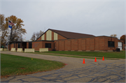 549 S DEWEY AVE, a Contemporary armory, built in Reedsburg, Wisconsin in 1965.