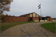 549 S DEWEY AVE, a Contemporary armory, built in Reedsburg, Wisconsin in 1965.