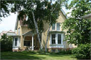 381 W MADISON ST, a Early Gothic Revival house, built in Waterloo, Wisconsin in 1868.