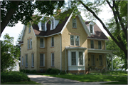 381 W MADISON ST, a Early Gothic Revival house, built in Waterloo, Wisconsin in 1868.