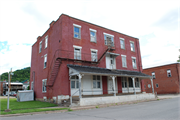 119 E FRONT ST, a Federal hotel/motel, built in Cassville, Wisconsin in 1836.