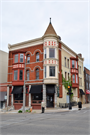 121-123 E MILWAUKEE ST, a Queen Anne lodging-hotel, built in Janesville, Wisconsin in 1893.