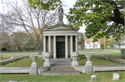 1221 CLARY ST, OAKWOOD CEMETERY, a Neoclassical/Beaux Arts cemetery building/monument, built in Beloit, Wisconsin in 1883.
