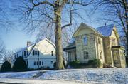 1018 OAKLAND AVE, a Queen Anne house, built in Janesville, Wisconsin in 1891.