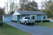 1718 ARLINGTON AVE, a Lustron house, built in Beloit, Wisconsin in 1949.