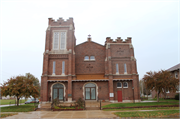 749 HACKETT ST, a Late Gothic Revival house of worship, built in Beloit, Wisconsin in 1909.