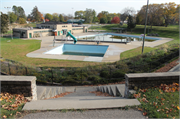 1700 HACKETT ST, a Art/Streamline Moderne swimming pool, built in Beloit, Wisconsin in 1937.