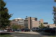 1969 W HART RD, a Brutalism hospital/medical clinic, built in Beloit, Wisconsin in 1970.