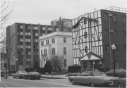 126 LANGDON ST, a Brutalism dormitory, built in Madison, Wisconsin in 1962.