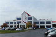 1 ABC PKWY, a Contemporary large office building, built in Beloit, Wisconsin in 1984.