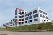 1 ABC PKWY, a Contemporary large office building, built in Beloit, Wisconsin in 1984.