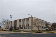 400 DeWITT ST, a Contemporary courthouse, built in Portage, Wisconsin in 1962.
