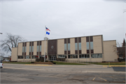 400 DeWITT ST, a Contemporary courthouse, built in Portage, Wisconsin in 1962.