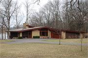 104 W SLIFER ST, a Usonian house, built in Portage, Wisconsin in 1966.