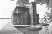 N SIDE GARMISCH RD, 1.1 MI E OF COUNTY HIGHWAY M (ON NAMAKAGON LAKE), a Rustic Style boat house, built in Namakagon, Wisconsin in 1914.