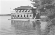 N SIDE GARMISCH RD, 1.1 MI E OF COUNTY HIGHWAY M (ON NAMAKAGON LAKE), a Rustic Style boat house, built in Namakagon, Wisconsin in 1914.