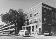 120-126 E WILSON ST, a Colonial Revival/Georgian Revival funeral home, built in Madison, Wisconsin in 1929.