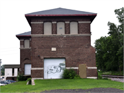 220 LYNN ST, a Romanesque Revival depot, built in Baraboo, Wisconsin in 1902.