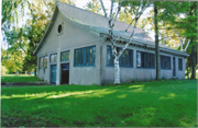 35520 W Pabst Rd, a Craftsman boat house, built in Oconomowoc Lake, Wisconsin in 1913.