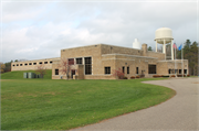 2711 RIVERVIEW DR, a Art/Streamline Moderne public utility/power plant/sewage/water, built in Eau Claire, Wisconsin in 1945.